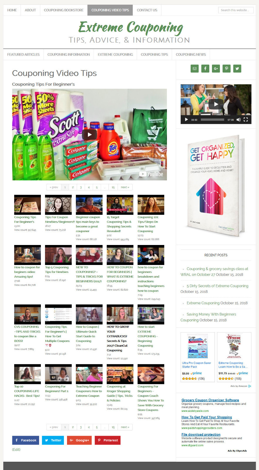 * EXTREME COUPONING * blog website business for sale w/ AUTO CONTENT UPDATES