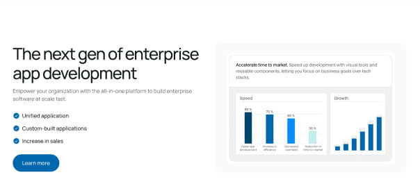 Digital Revolution Website Template Enterprise App Development Modern Business