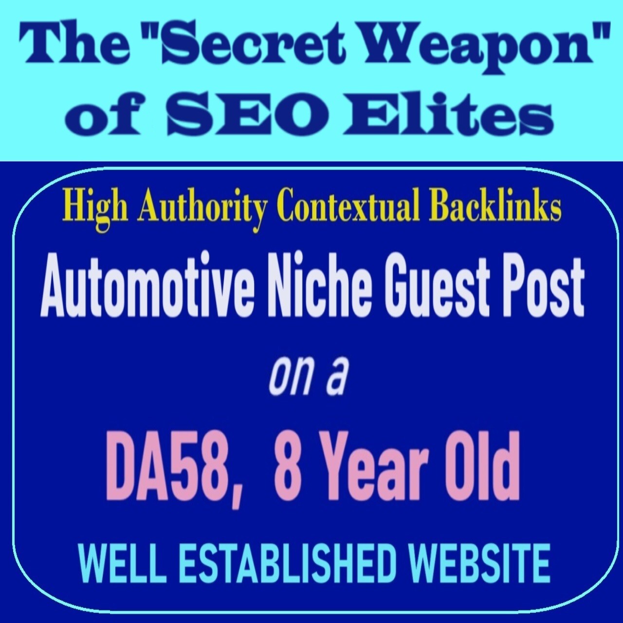 Premium SEO Guest Post on my DA50 Plus Automotive Blog with Dofollow backlink