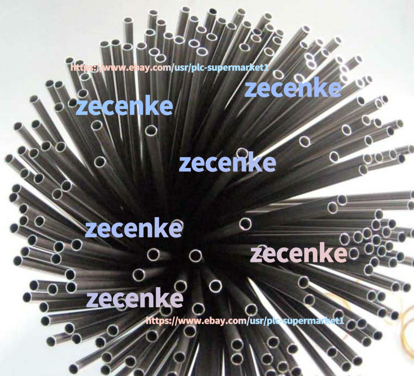 10pc 304 Stainless Steel Capillary Tube OD 1/8 x 2.6mm ID Length 500mm M3185 QL