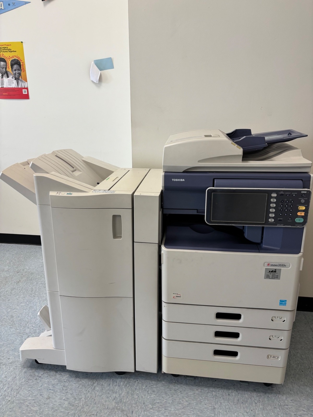 printers copy machines white
