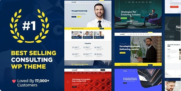 Consulting v6.5.0 – Business, Finance WordPress Theme