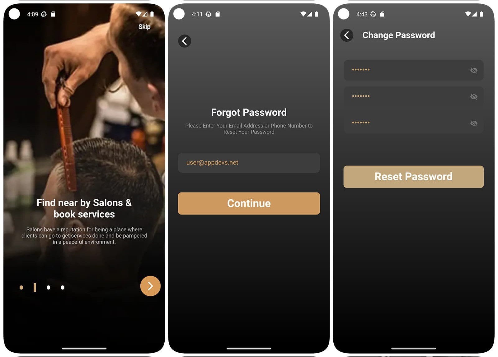 SalonPoint – Salon & Parlour Booking Full Solution Flutter App | Android + iOS
