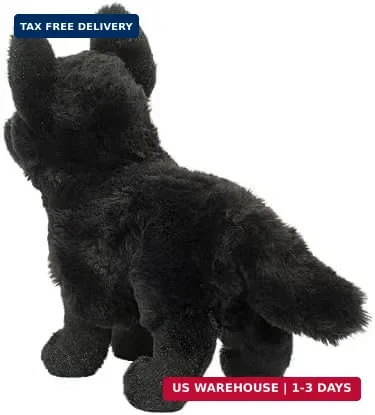 Douglas Harko Black German Shepherd Dog Plush Stuffed Animal