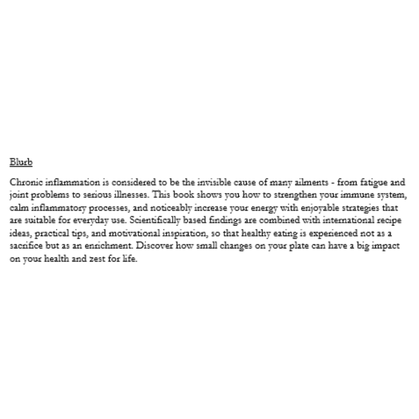 Anti-inflammatory diet 29k words Exclusive PLR e-book – sold only once