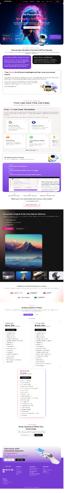 Get Combined AI article writer and text to image generator with (SaaS)