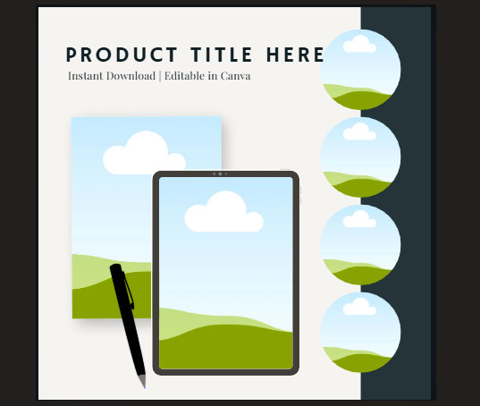 73 pg Digital Video Mock Up Templates Edit in Canva For Digital Product MRR