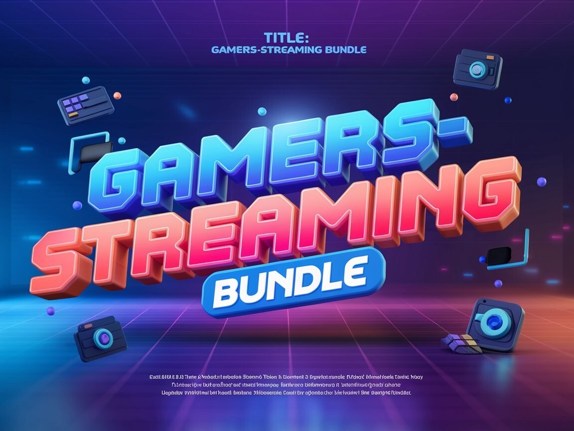 Gamers-Streaming Bundle | Everything You Need to Level Up Your Live Stream!
