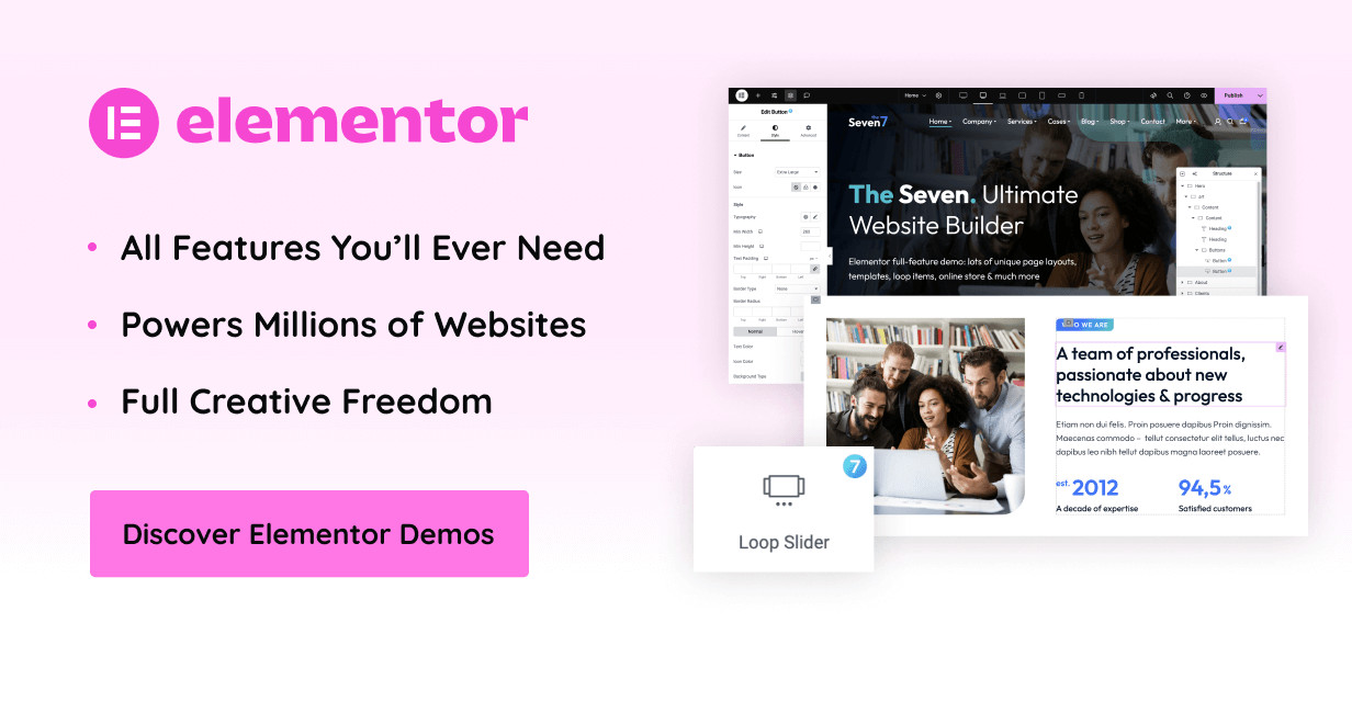 The7 12.2.0 Ultimate Website & Online Store Builder for WordPress WooCommerce