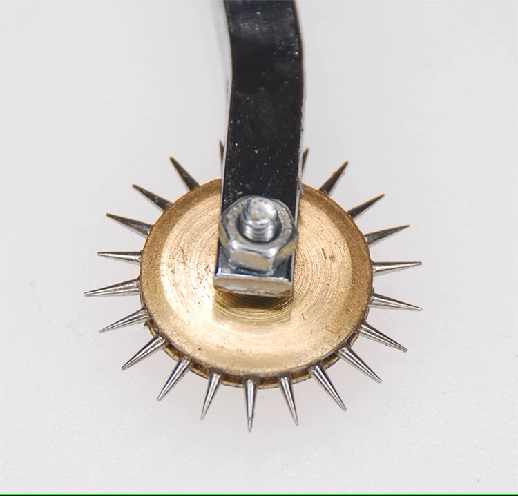 4mm Overstitch Wheel Leather Stitch Spacing Paper Perforating DIY Tool #M030 QL