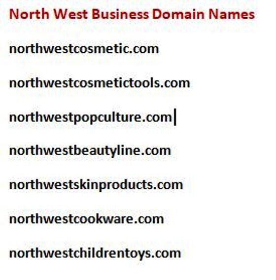 North West Business .Com Domain Names – Product Business or Marketing Online