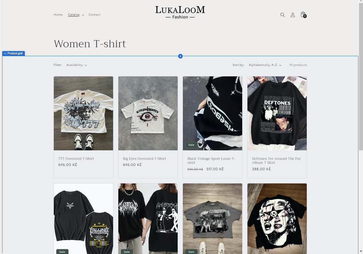 LukaLooM Fashion website