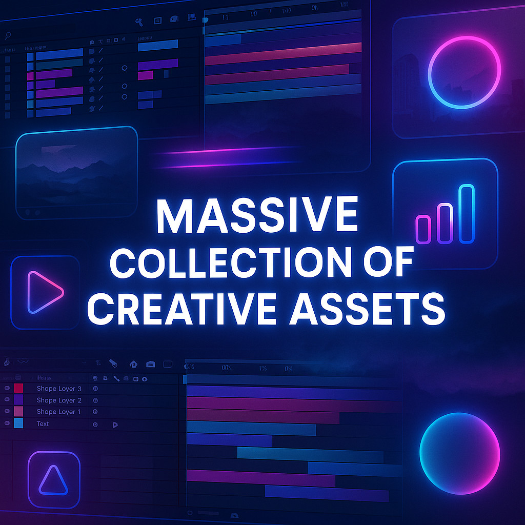 Ultimate Creative Asset Bundle Effects, Music, SFX, Motion Graphics & More