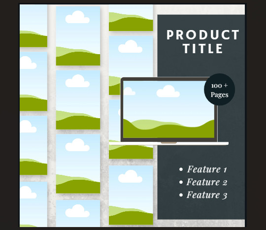73 pg Digital Video Mock Up Templates Edit in Canva For Digital Product MRR