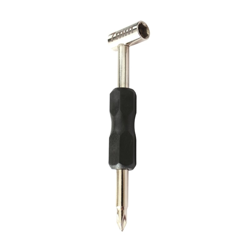 Compact Guitar Rod Wrench Iron Plastic Construction for Easy Adjustments