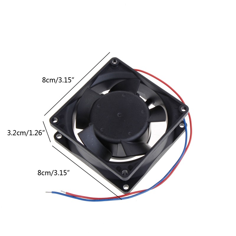 Brand New 8314HR ORIGINAL DC 24V 250MA 6.0W Cooling Fan Cooler 8032 80x80x32mm