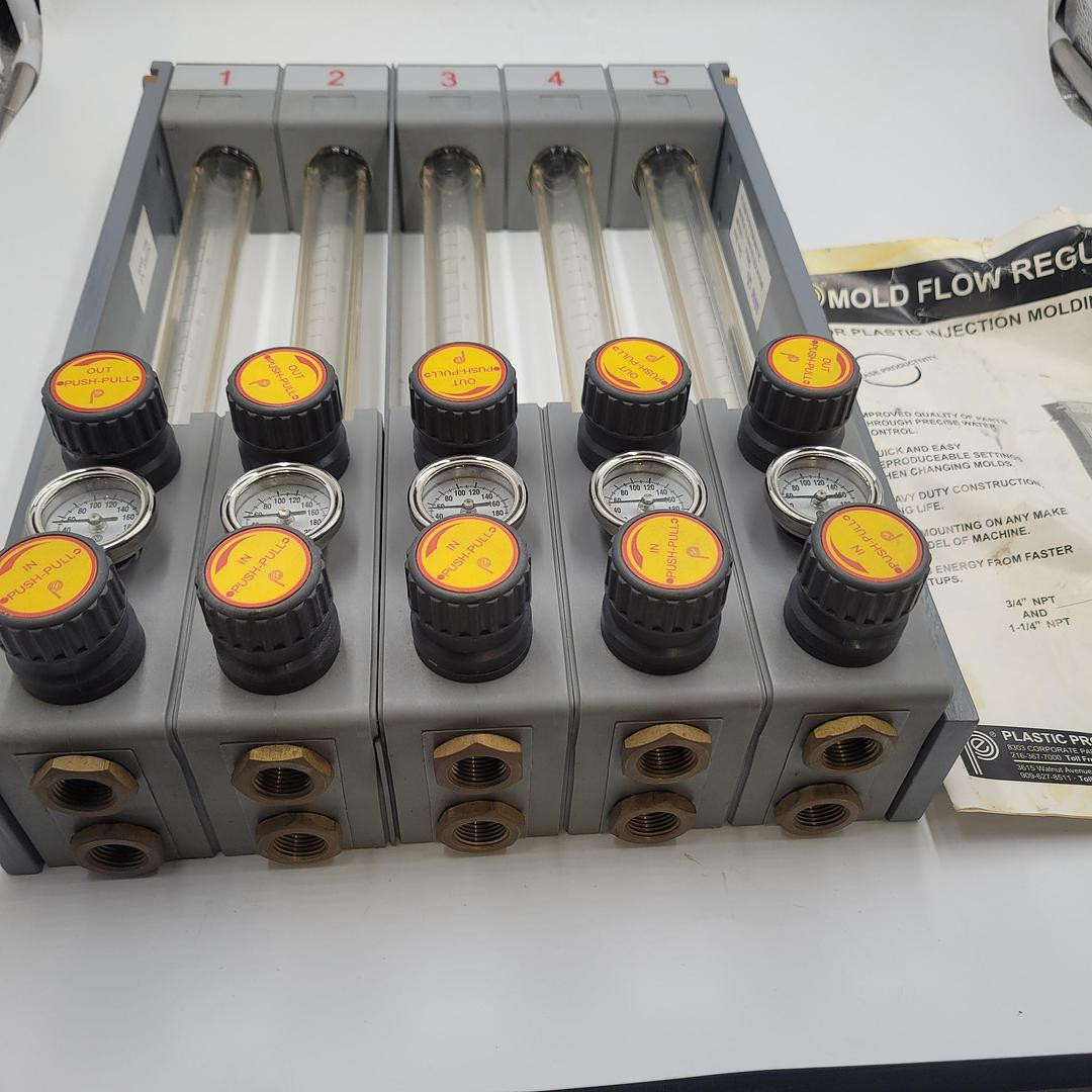 PLASTIC PROCESS EQUIPMENT FSML600M MOLD FLOW REGULATORS