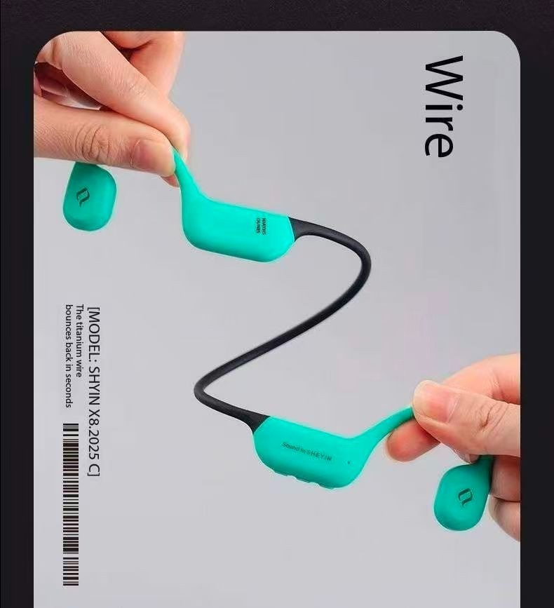 SHEYIN X8 Bone Conduction Bluetooth Headphones with Ultra Long Battery Life
