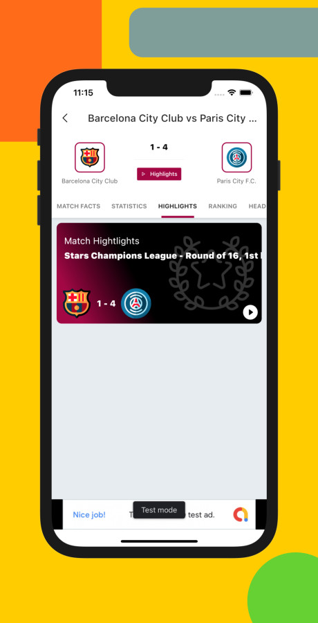 TeamNation – Soccer, Football, Cricket Sports Flutter App | Android + iOS | PHP