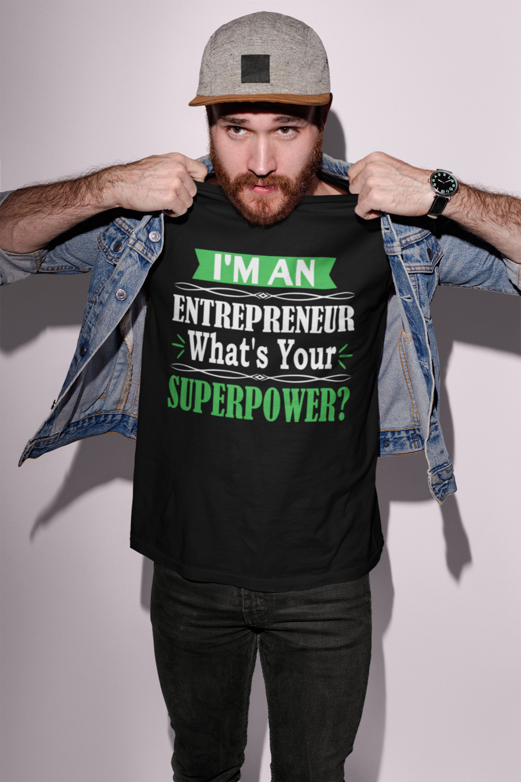 SuperPowerTshirts.com unique DROP-SHIPPING e-COMMERCE