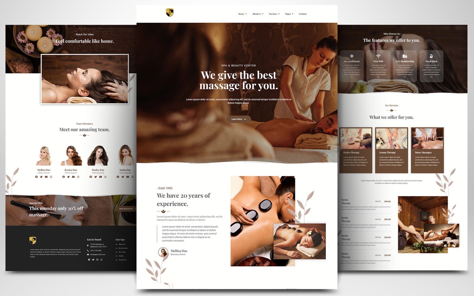 CUSTOM PROFESSIONAL WEBSITE FOR BEAUTY COSMETICS WELLNESS BRANDS WORDPRESS