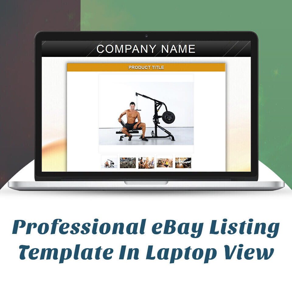 Ebay Templates for Health and Fitness Product Listing