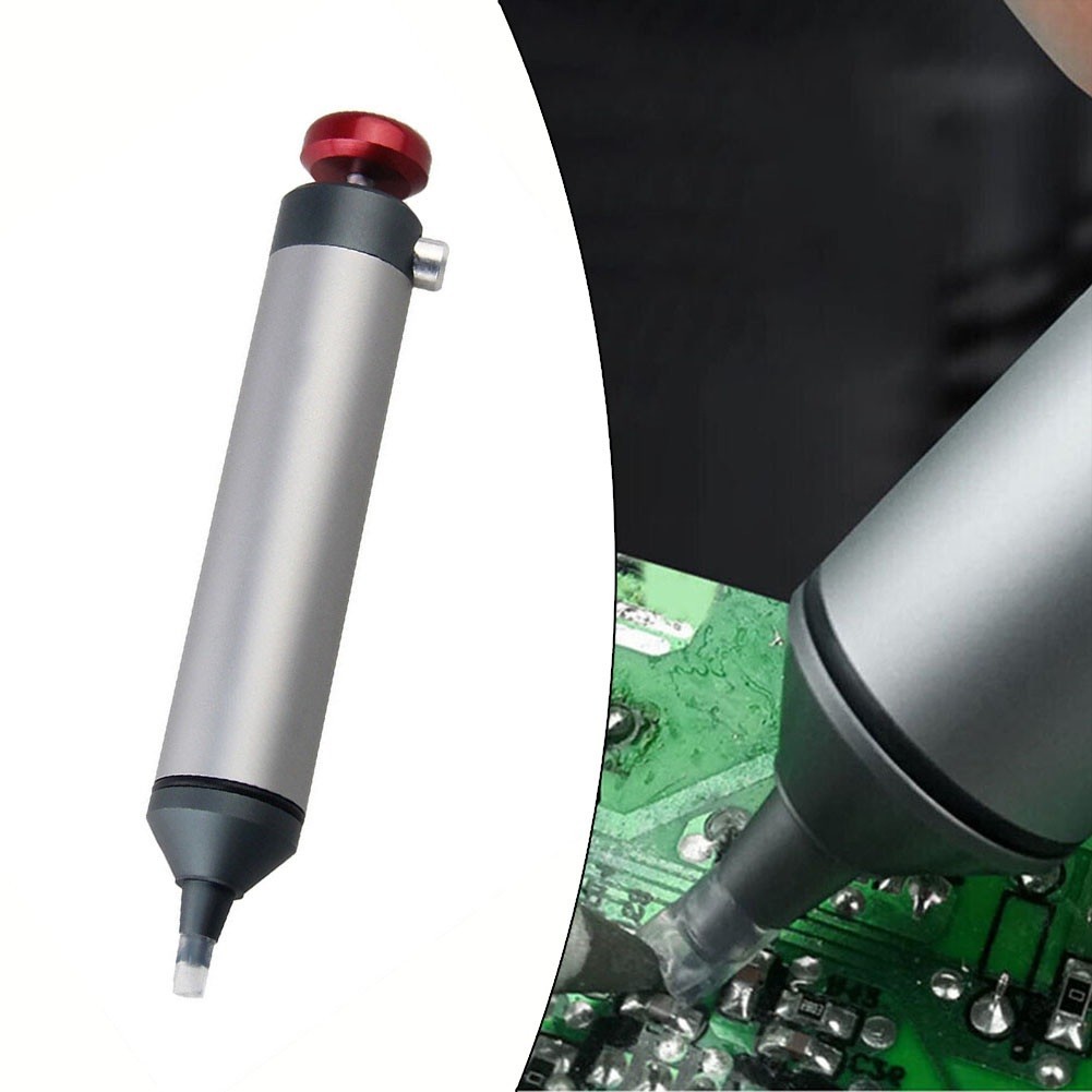 Desoldering Pump Tool with Self Cleaning Shaft Suitable for Components Removal