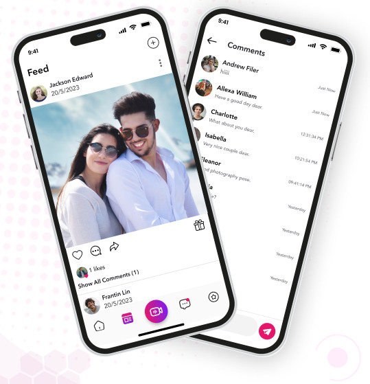 Tivio Flutter Social Media App | Live Streaming Video Call Chat | Android + iOS