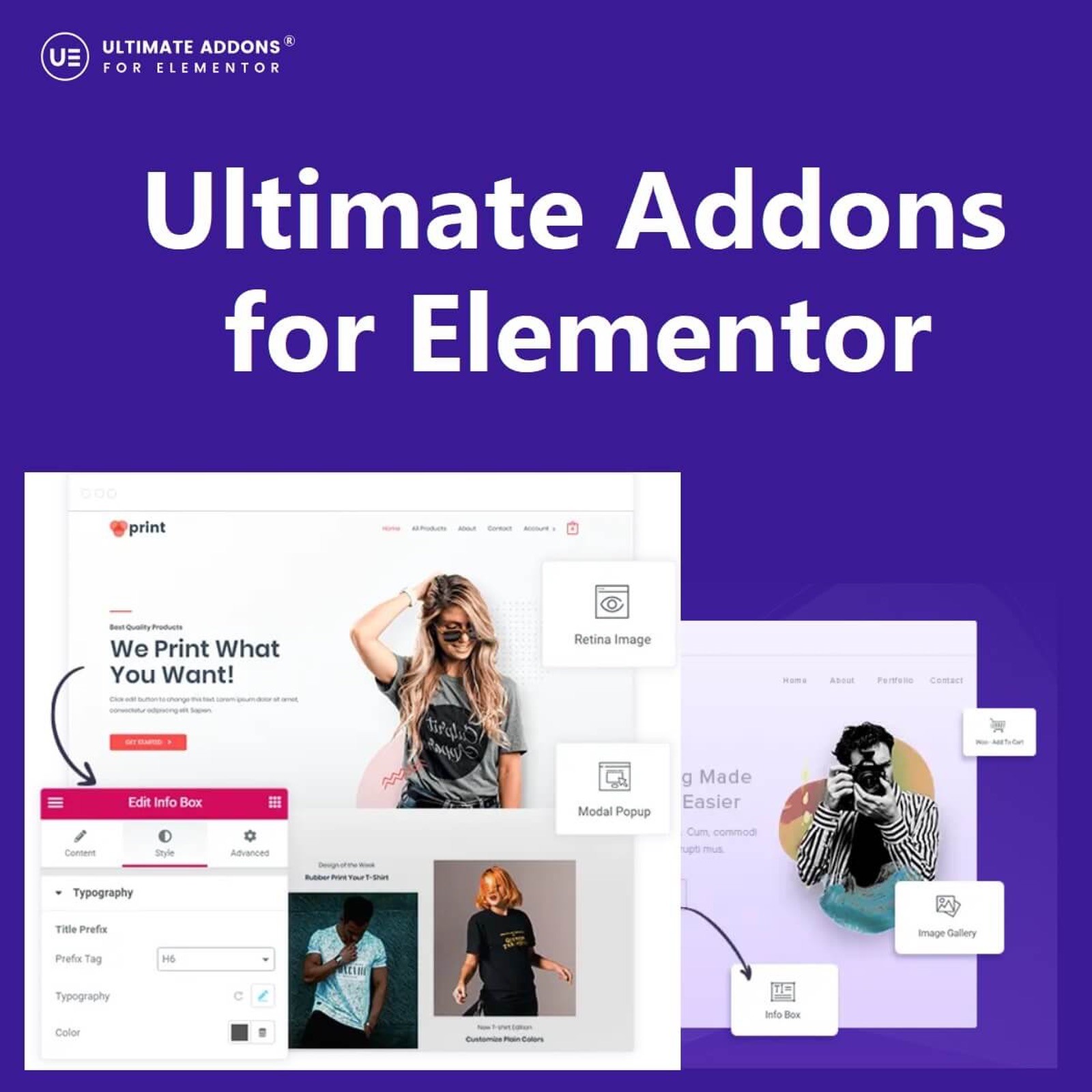 Ultimate Addons PRO for Elementor – WordPress Plugin | 12 Month Updates | GPL