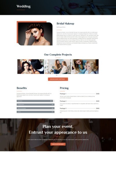 Professional MakeUp Theme – WordPress Elementor Template Kit