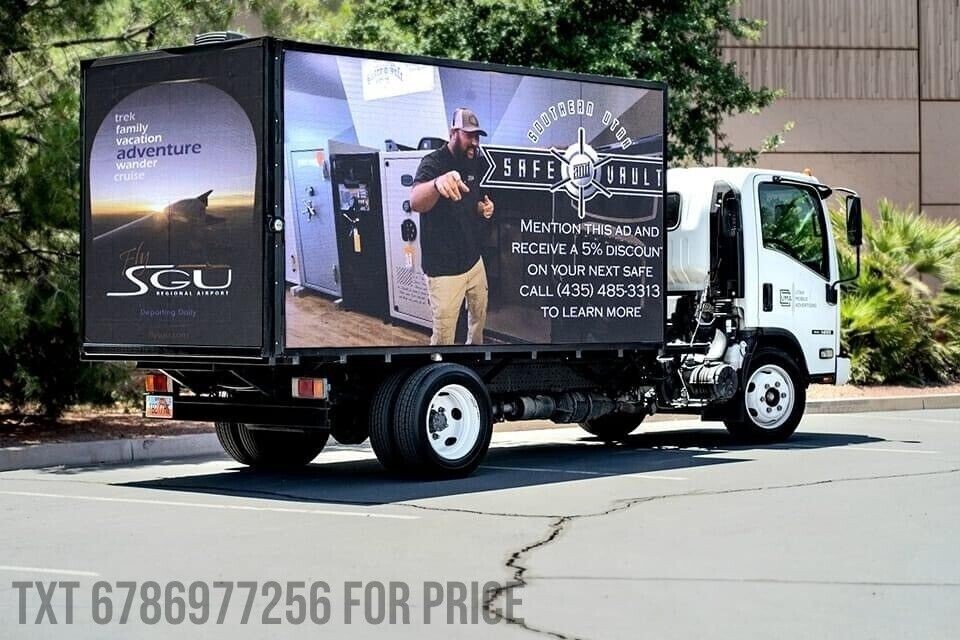 DigitalLed billboard Truck, Advertising Truck P5 All Weather Proof Turn Key