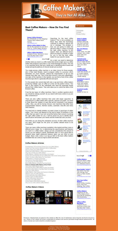 12 Websites For Sale w/ Sales Pg- Make Money From – Amazon – Clickbank – Google