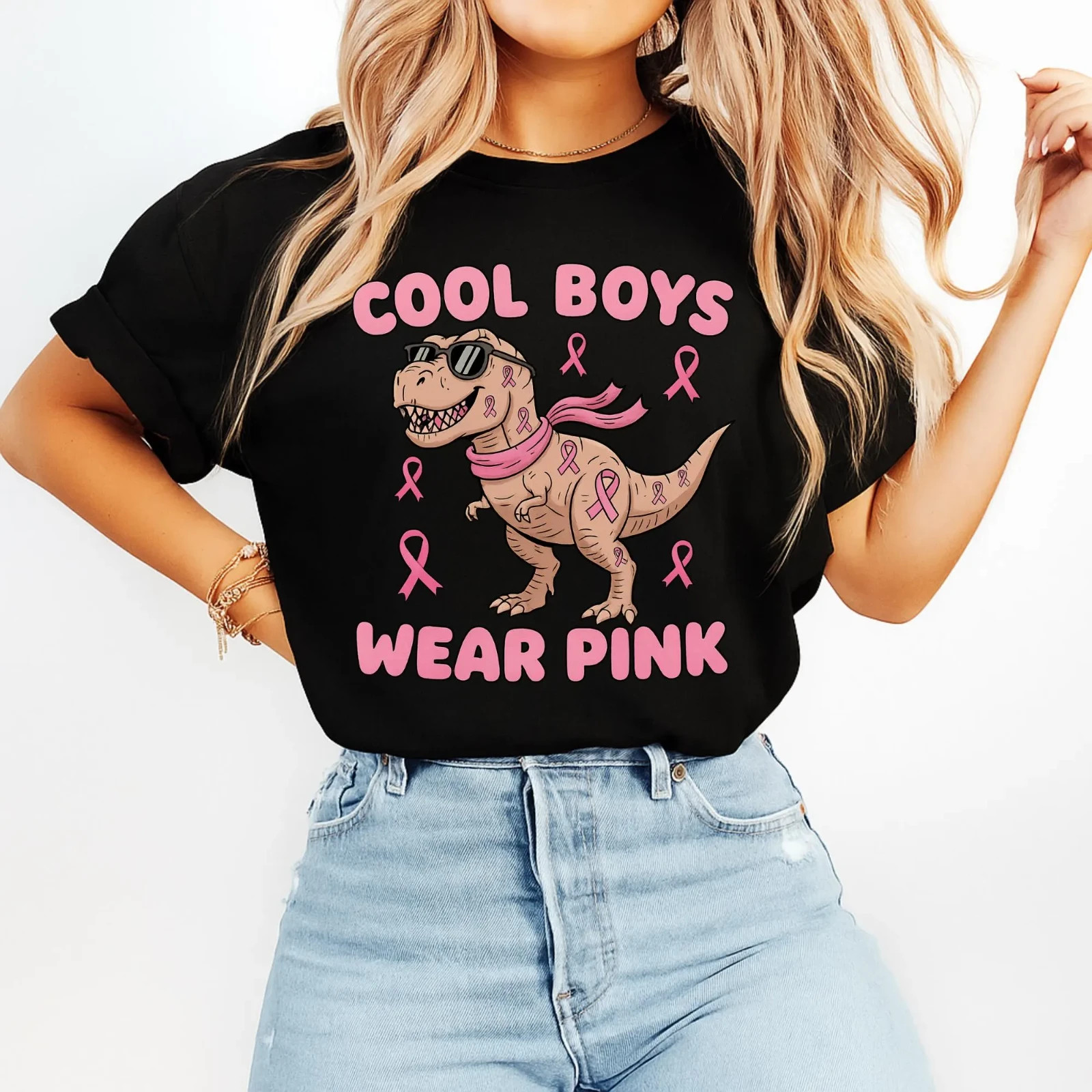 Cool Boys Wear Pink PNG, Tough Boys Wear Pink png, Breast Cancer png