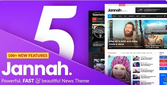 Jannah v5.4.5 – Newspaper Magazine News BuddyPress AMP