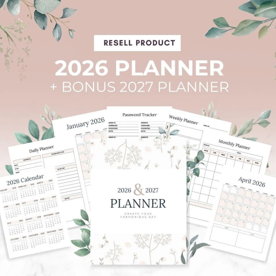 100M+ Digital Products Bundle: Planners, Ebooks, Reels & More for Resale 🎉