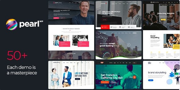WordPress Themes – Pearl – Corporate Business – GPL License – Lifetime Updates