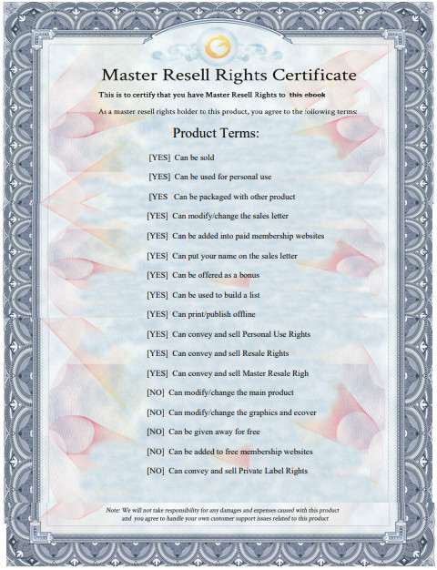 101 eBook’s on Marketing in English with MRR License