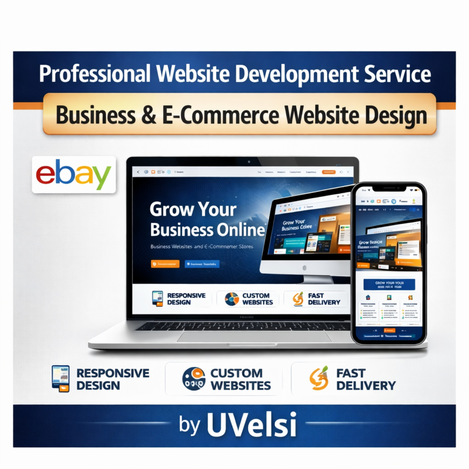 Build a Modern Responsive Website | Business & E-Commerce Design