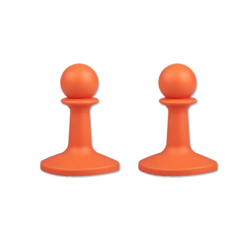 2Pcs Tent Stake Cap Corrosions Proof Silicone Materials Lightnings Safety Gear