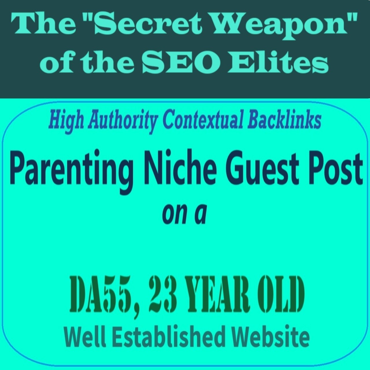 Premium SEO Guest Post on my DA50+ Parenting Blog with Dofollow backlink