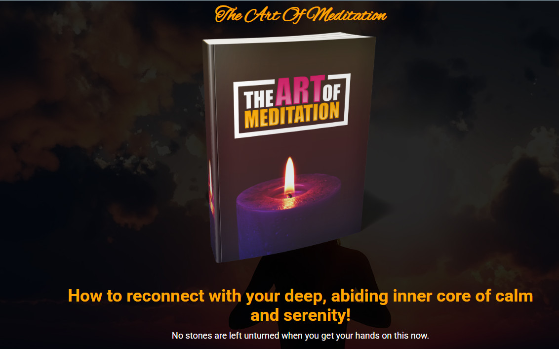 Meditation eBooks , Guides, Website Pages & Courses Bundle w/MRR License