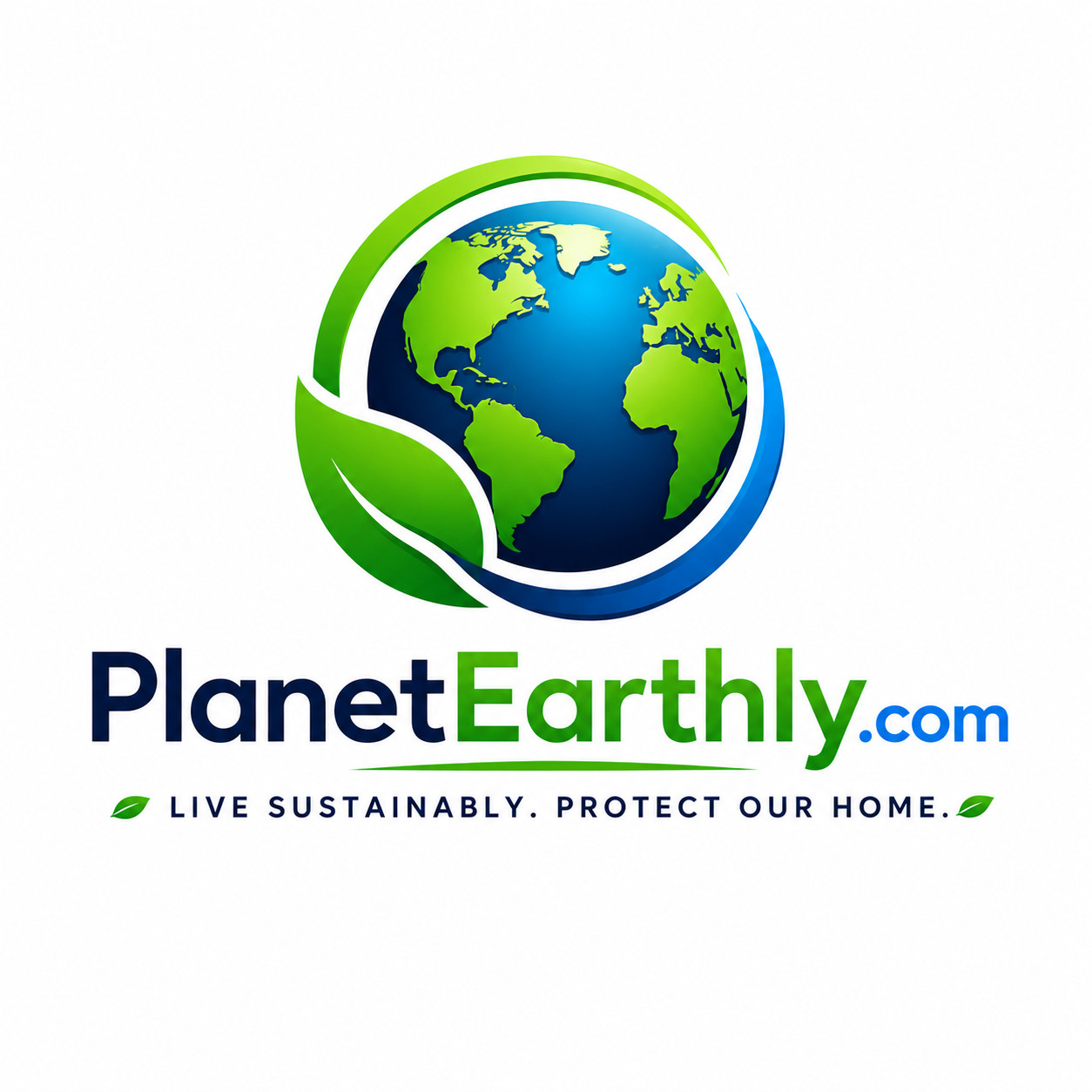 PlanetEarthly .com Green Business Brandable DOMAIN NAME FOR SALE. Eco, Tech.