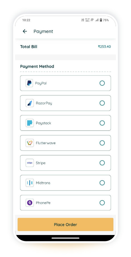 RestroOne Food Delivery Flutter App | Single Vendor Multi Branch Restaurant