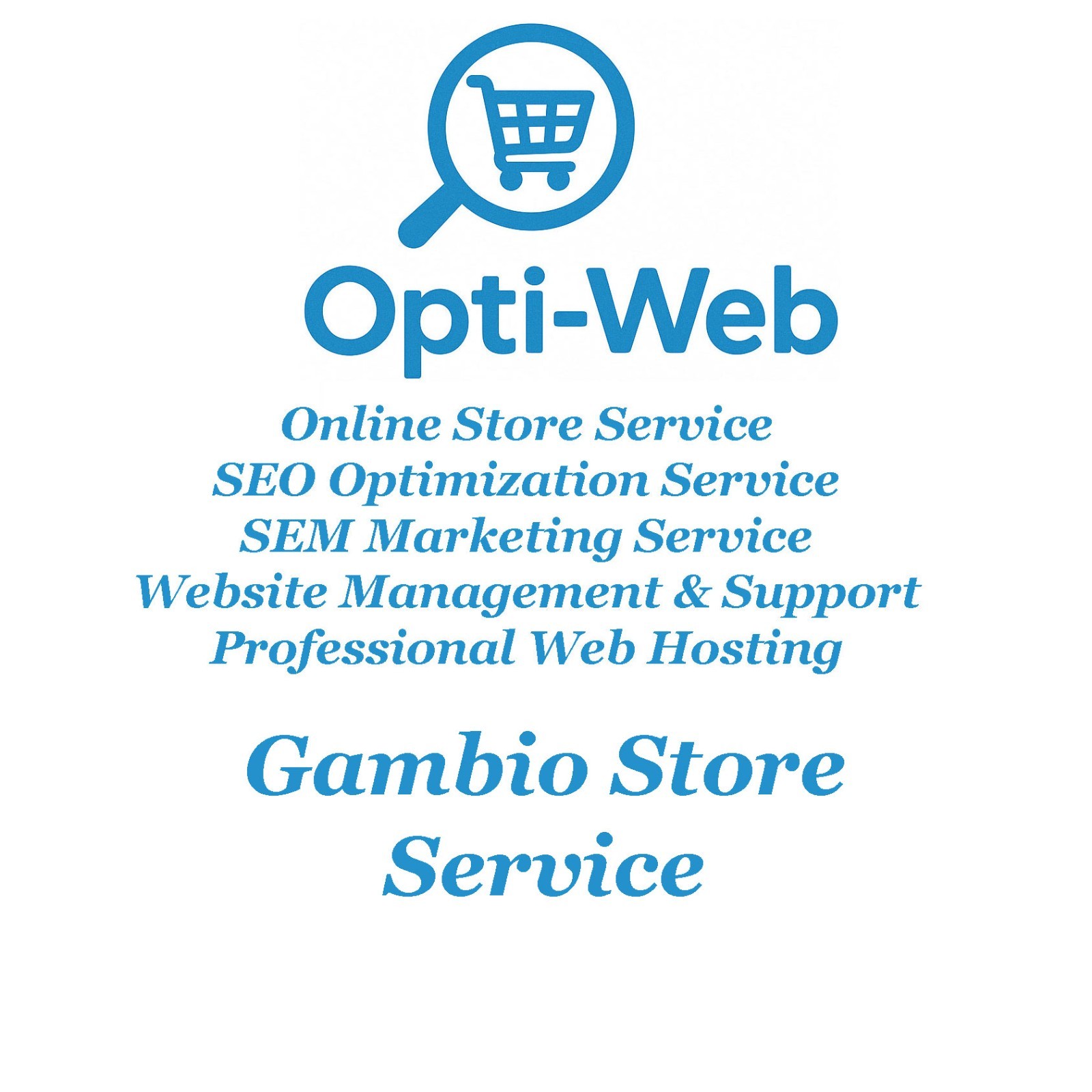 Gambio GX5 Online Shop Setup – English/Spanish/German