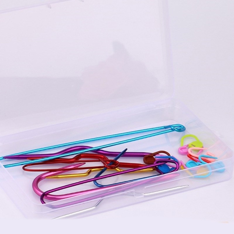 2 Set Knitting Stitching Holder Stitching Markers Knitting Tool Set for Craft