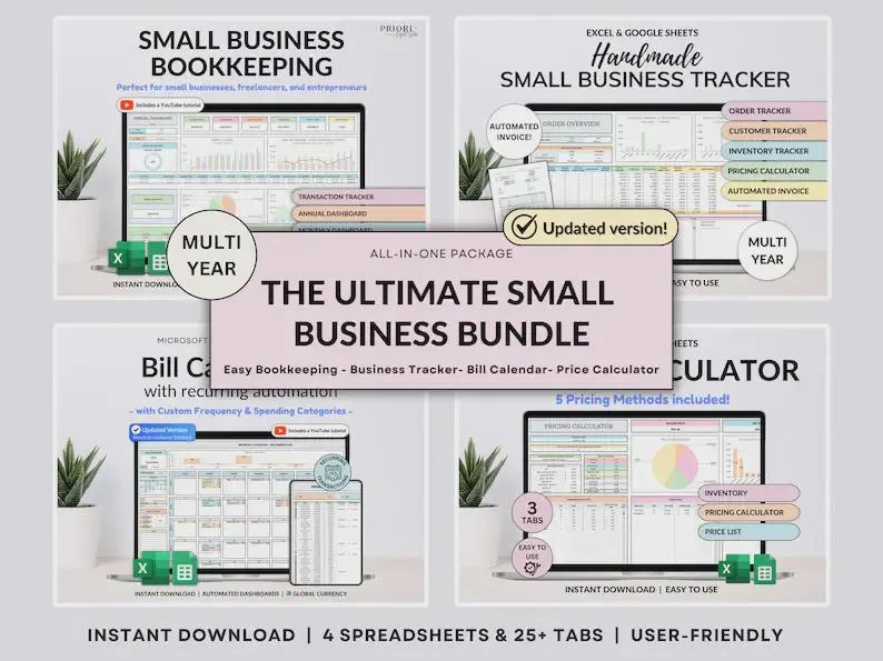 Small Business Bundle BookKeeping
