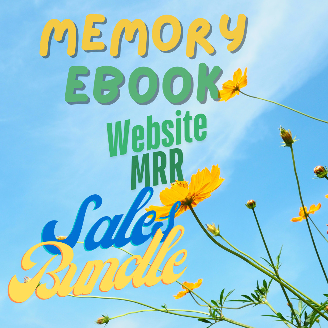 Memory Mind eBooks , Guides, Website Pages & Courses Bundle w/MRR License