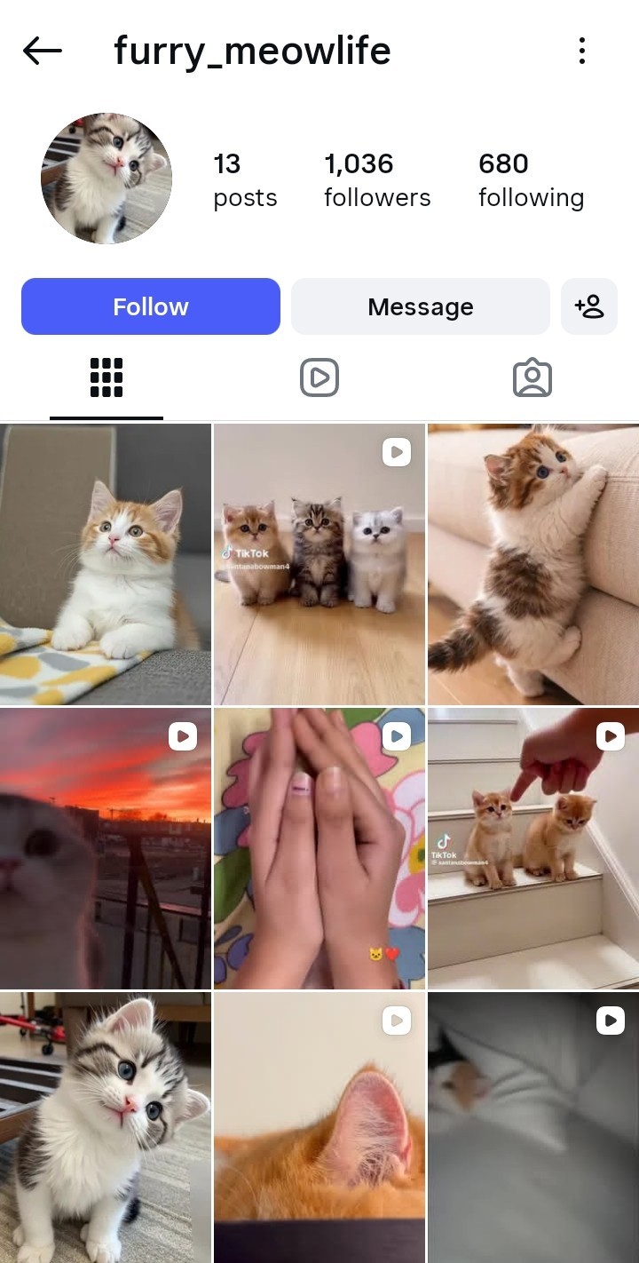 Instagram Page Business For Sale
