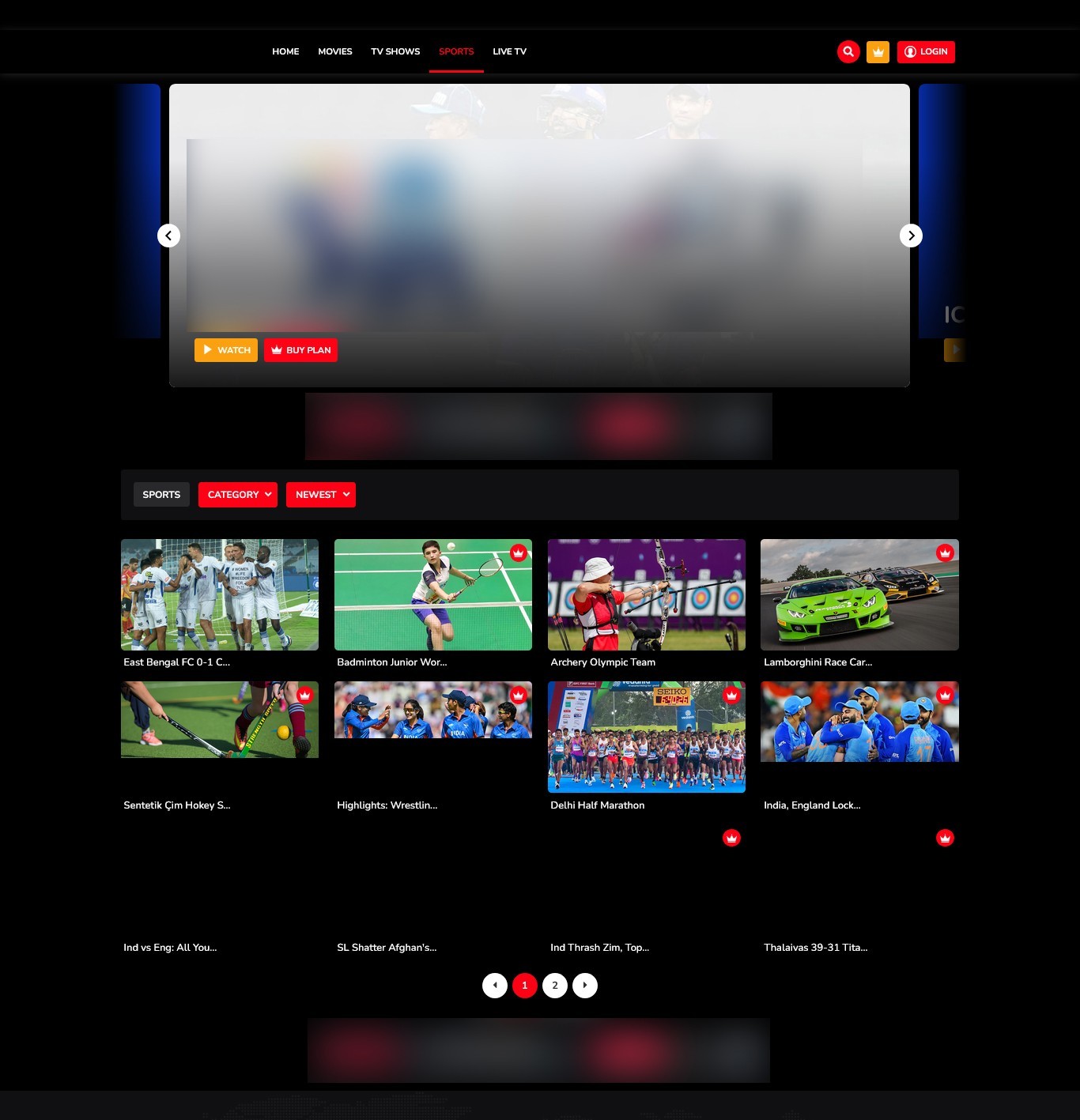 StreamPlay OTT Video Streaming Platform | Movies, Shows, Live TV | PHP Laravel