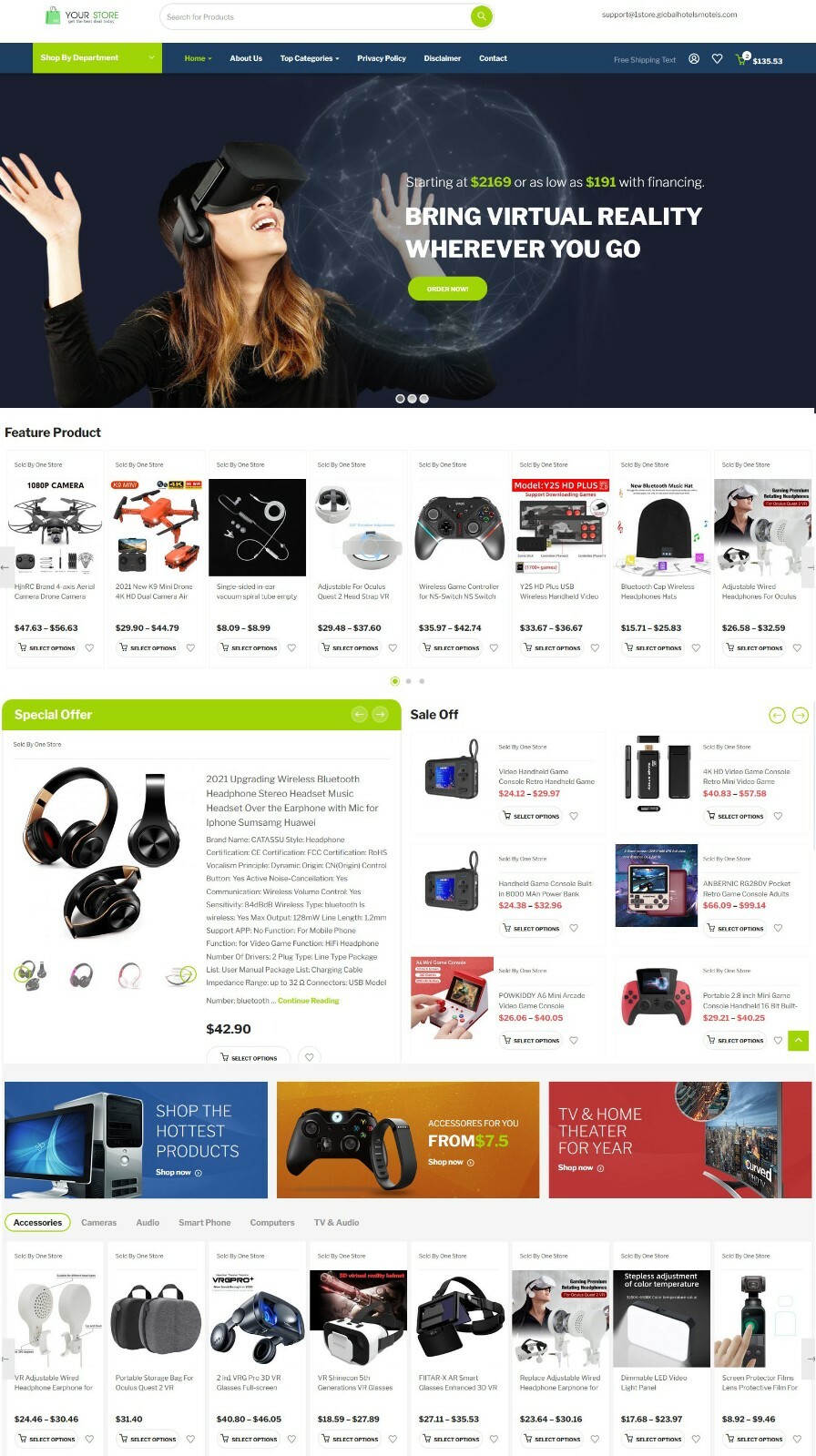 Drop Ship, Multivendor Affiliate Ecommerce Website Online store + Free Hosting